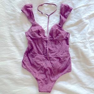 Bodysuit w Harness / Choker by Victoria’s Secret